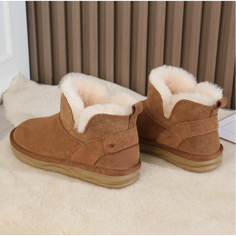 Women's Winter Snow Boots Extreme Cold New Lined Short Booties Anti-Slip Warm Ankle Boots Outdoor