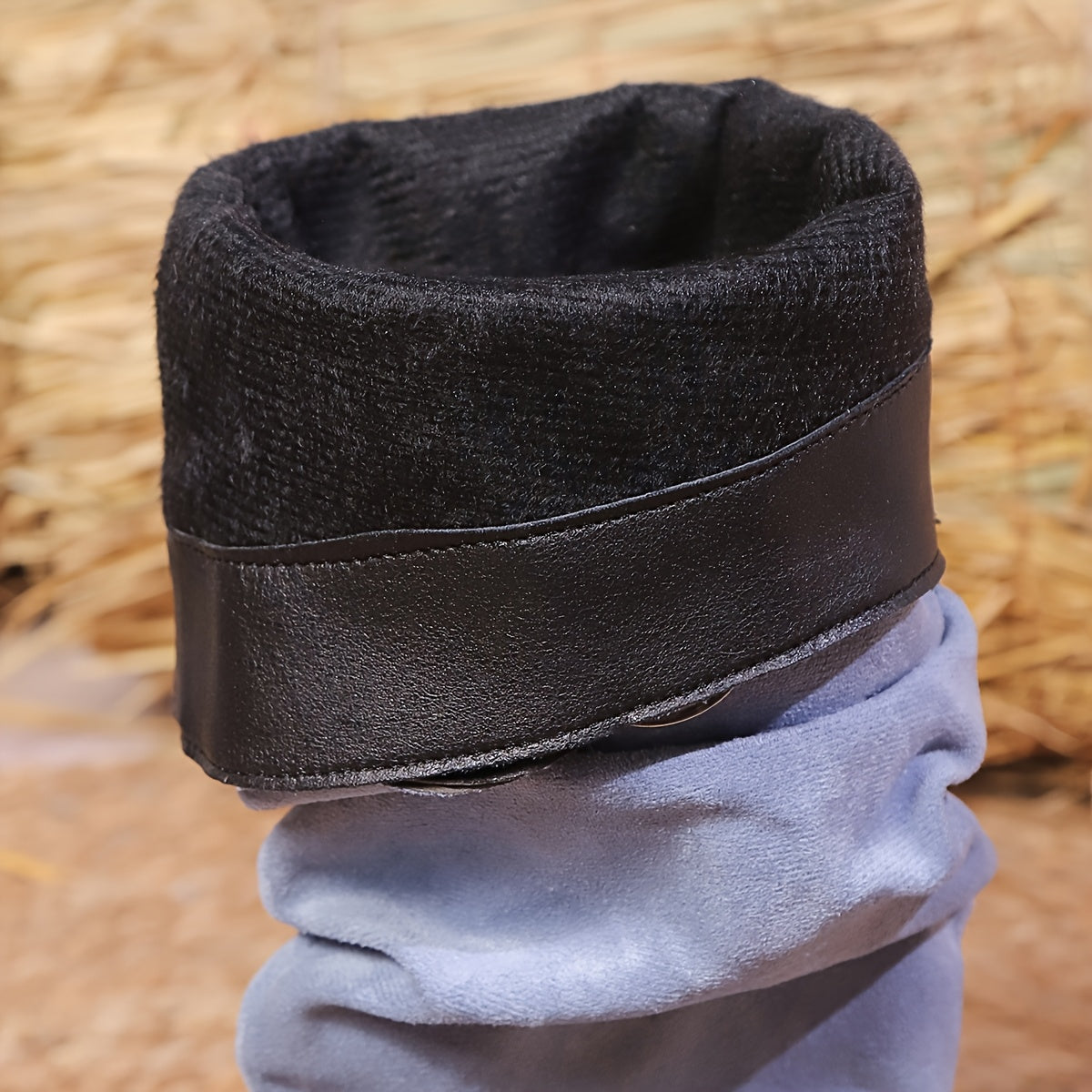 Women's Boots \u002F Fashionable Comfortable High-quality \u002F Double Buckle Decoration \u002F Trendy Versatile Style \u002F Women Shoes