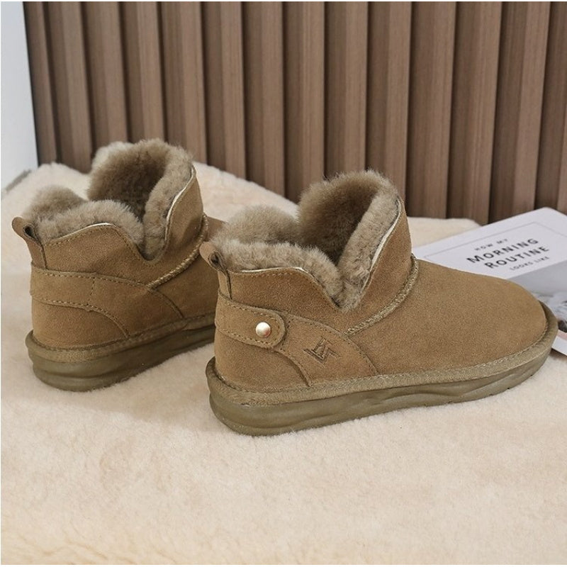 Women's Winter Snow Boots Extreme Cold New Lined Short Booties Anti-Slip Warm Ankle Boots Outdoor