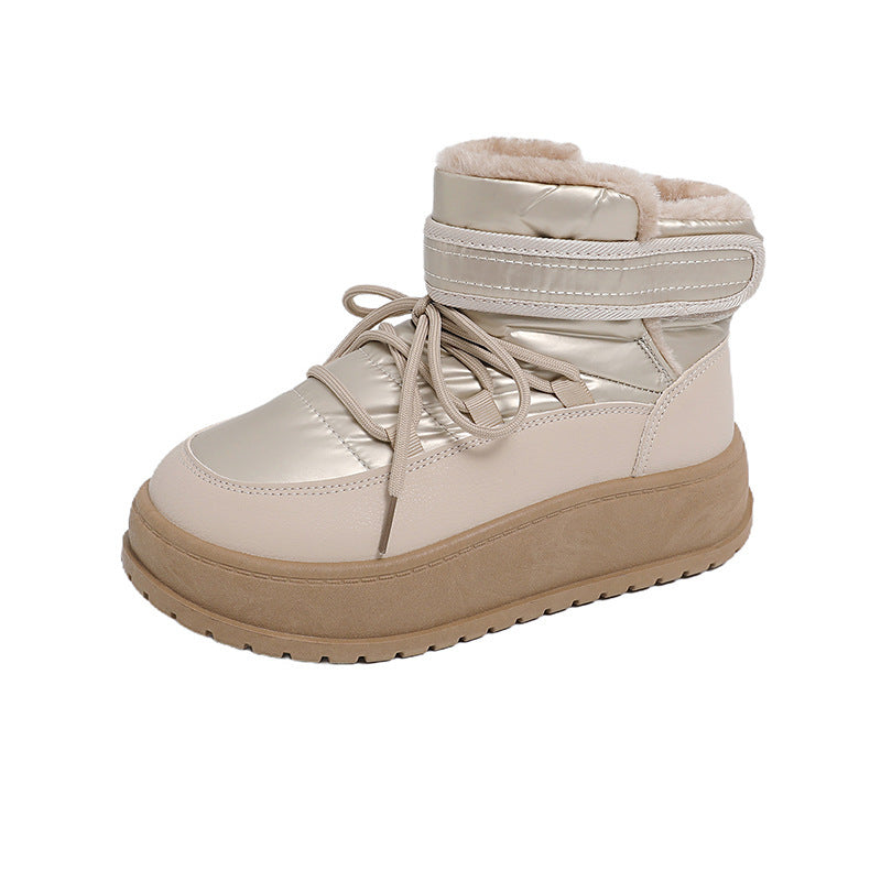 2026 Winter New Women'S Insulated Warm Non-Slip Snow Boots, Extreme Cold Weather Footwear, Comfortable Wide Calf Boots